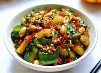Baby Cucumber Salad